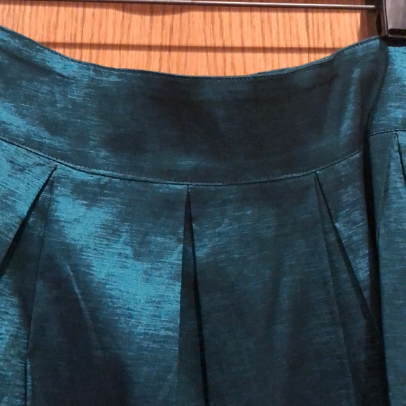 RockSteady | Turquoise A-Line Skirt | Stretch, Back Zipper, NWT - Picture 2 of 4